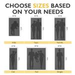 Kingfun 3" Memory Foam Camping Mattress - Waterproof