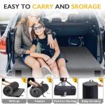 Kingfun 3" Memory Foam Camping Mattress - Waterproof