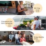 Kingfun 3" Memory Foam Camping Mattress - Waterproof