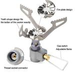 Ultra-Light Titanium Alloy Miniature Camping Gas Cooking Stove