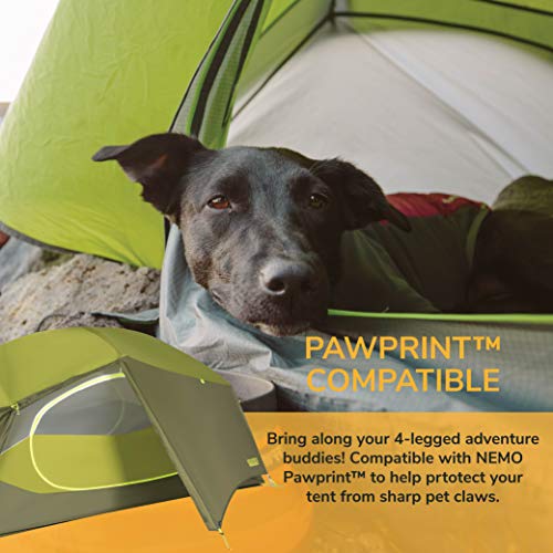 Nemo Aurora 2P Tent with Footprint - Green