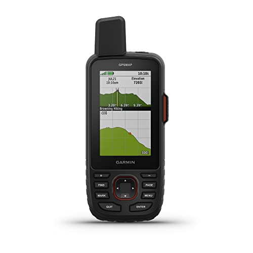 Garmin GPSMAP 67i Rugged Handheld GPS with Satellite Technology