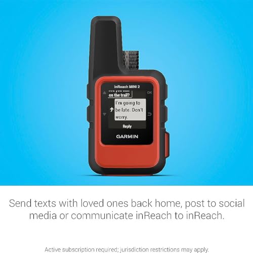 Garmin inReach Mini 2: Lightweight & Compact Satellite Communicator