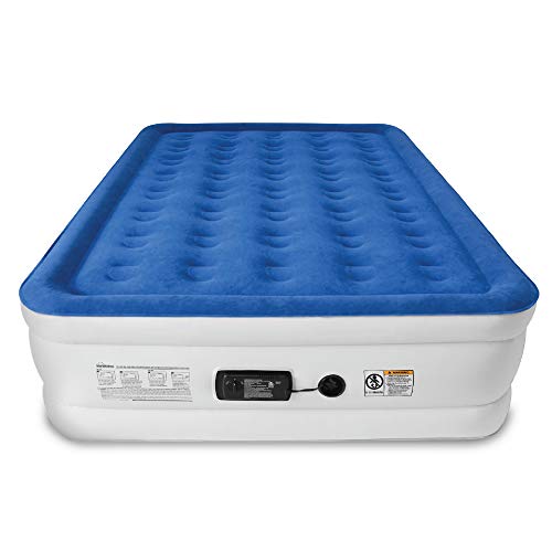 Luxury Air Mattress with ComfortCoil Technology for Camping