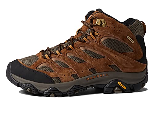 Merrell Moab 3 Mid Waterproof Hiking Boot, Men's, Earth