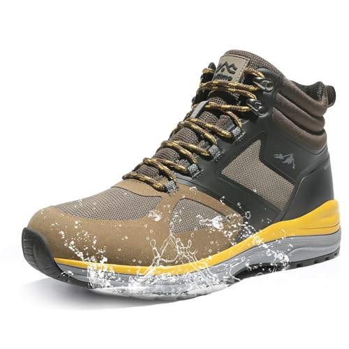 Men's Waterproof Hiking Boots for Winter Outdoor Adventures
