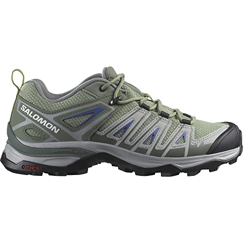 Salomon X Ultra Pioneer AERO Women's Hiking Shoes Green/Grey/Blue