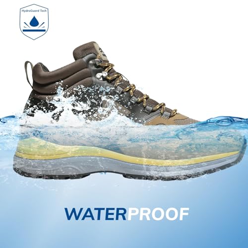 Men's Waterproof Hiking Boots for Winter Outdoor Adventures