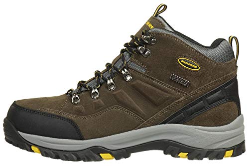 Skechers Men's Khaki Hiking Boot, Size 13 Wide