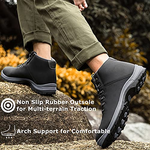 Men's Lightweight Water Resistant Hiking Boots - Anti-Slip