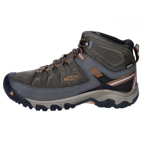 KEEN Targhee 3 Mid Waterproof Hiking Boots, Black