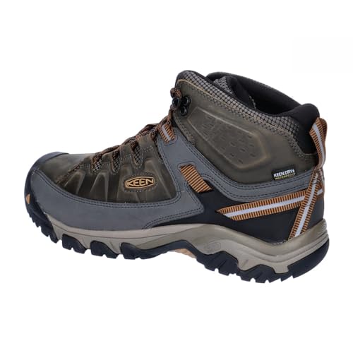 KEEN Targhee 3 Mid Waterproof Hiking Boots, Black