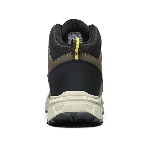 NORTIV 8 Men's Waterproof Hiking Boots, Size 12