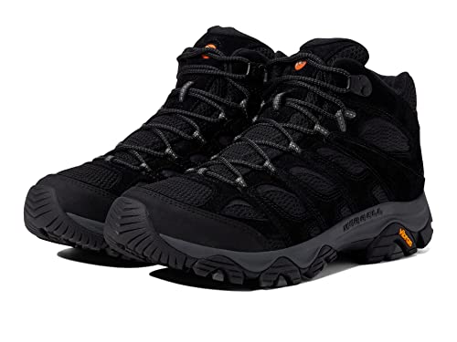 Merrell Moab 3 Mid Hiking Boot, Black Night