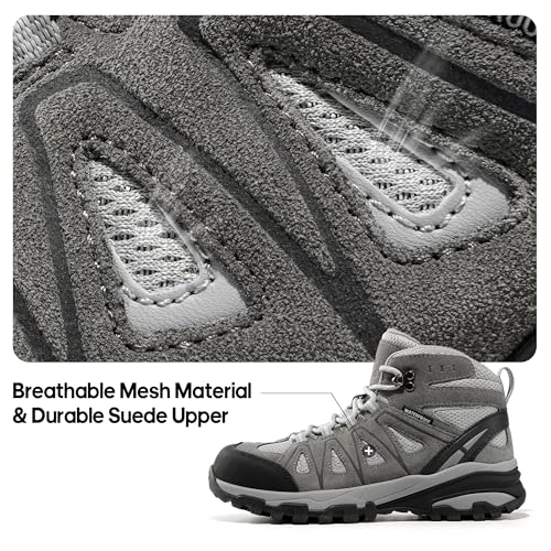 Women's Waterproof Hiking Boots for Outdoor Camping Trekking