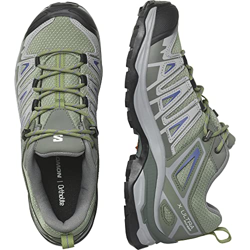 Salomon X Ultra Pioneer AERO Women's Hiking Shoes Green/Grey/Blue