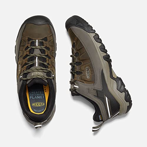 KEEN Men's Targhee 3 Waterproof Hiking Shoes, Low Cut