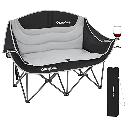 KingCamp Double Camping Loveseat for Adult Outdoor Activities