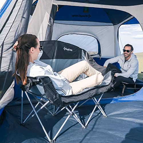 KingCamp Double Camping Loveseat for Adult Outdoor Activities