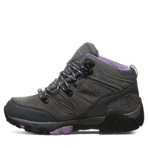 BEARPAW Women's Gray Fog Hiking Boot, Size 8