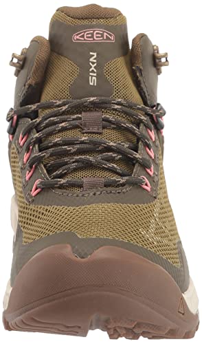 KEEN Women's Evo Mid Waterproof Hiking Boots, Olive