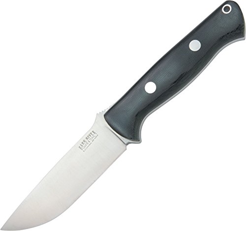 Bark River Bravo 1 Micarta Camping Knife Black