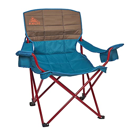 Kelty Deluxe Folding Outdoor Camp Chair, Reclining, Insulated