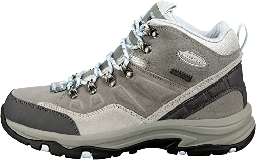 Skechers Women's Grey Hiker Boots - Size 8