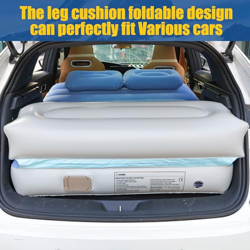 INFLATEFLY Inflatable Car Mattress: Built-in Pump, Sleep Pad