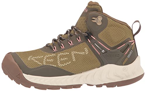 KEEN Women's Evo Mid Waterproof Hiking Boots, Olive