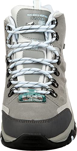 Skechers Women's Grey Hiker Boots - Size 8