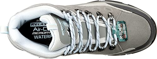 Skechers Women's Grey Hiker Boots - Size 8