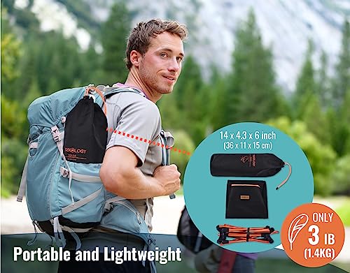 Portable Camping Chairs for Adults, Lightweight Folding Camp Chair