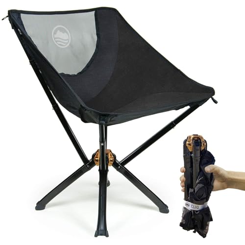 CLIQ Lightweight Folding Chair - Supports 300 Lbs