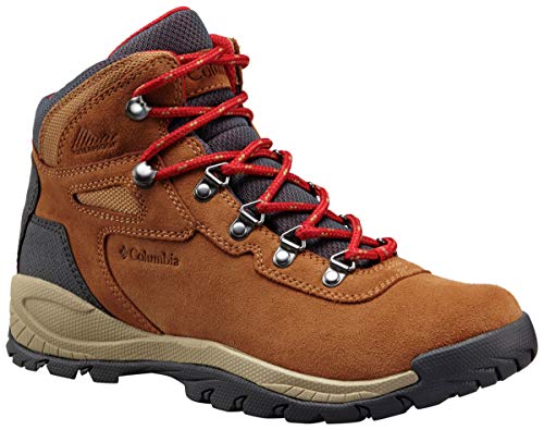 Columbia Women's Waterproof Hiking Boots, Elk/Mountain Red, Size 8