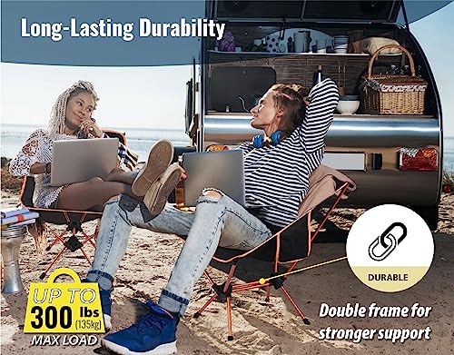 Portable Camping Chairs for Adults, Lightweight Folding Camp Chair