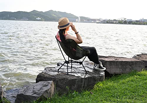 MARCHWAY Lightweight Folding Camping Chair for Outdoor Activities