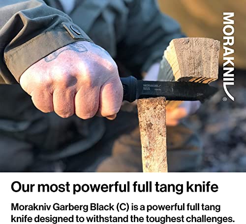 Morakniv Garberg Full Tang Fixed Blade Knife - Carbon