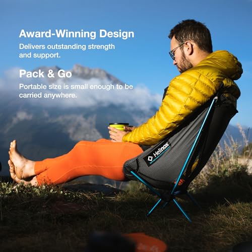 Ultralight Compact Camping Chair - Helinox Chair Zero Black