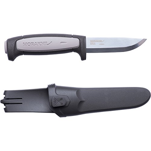Morakniv Craftline Robust Fixed-Blade Knife, Carbon Steel Blade