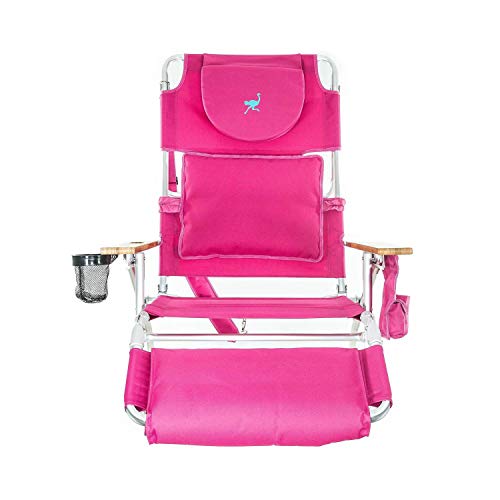Ostrich Deluxe 3-in-1 Beach Chair: Portable Recliner