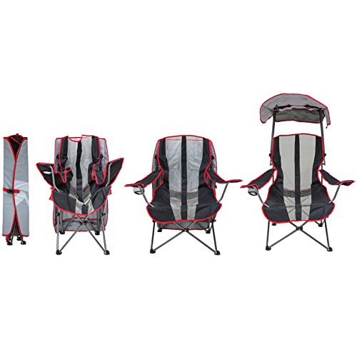 Foldable Canopy Chair for Camping, Tailgates, Outdoor Events