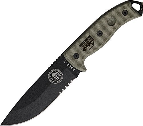 ESEE Model 5 Survival Knife Camp Bushcraft Black