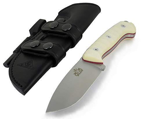 AXARQUIA Full Tang Survival Bushcraft Knife for Camping