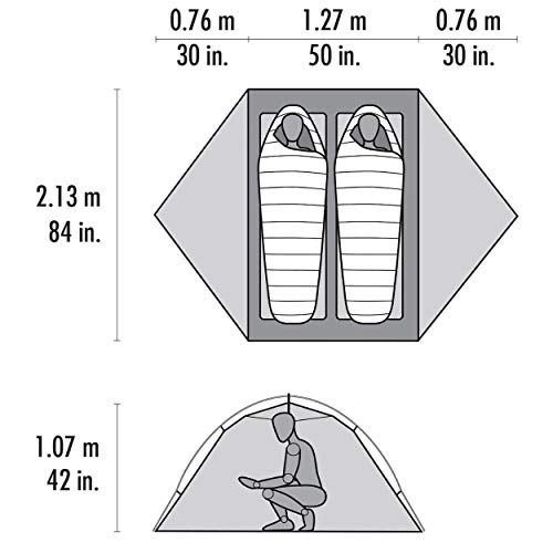 MSR Access 2 Person 4-Season Lightweight Tent