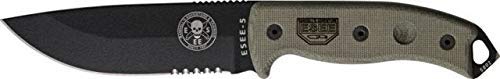 ESEE Model 5 Survival Knife Camp Bushcraft Black