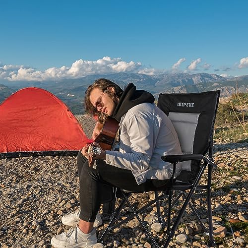 Oversized Heated Camping Chair with 3 Heat Levels