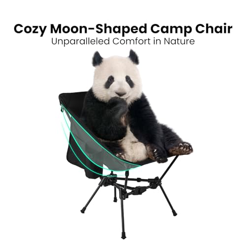 MISSION MOUNTAIN UltraPort Portable Camping Chair - Black