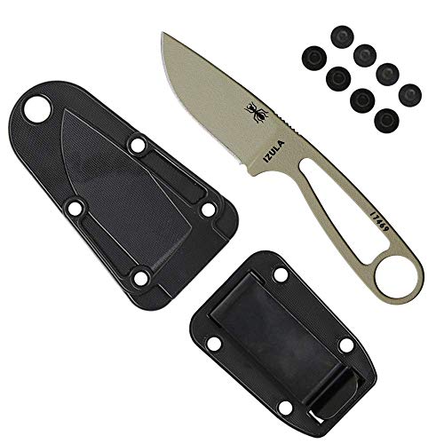 ESEE Izula Fixed Blade Knife with Sheath - Dark Earth