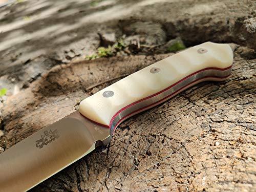 AXARQUIA Full Tang Survival Bushcraft Knife for Camping